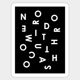 No Order Without Chaos Sticker